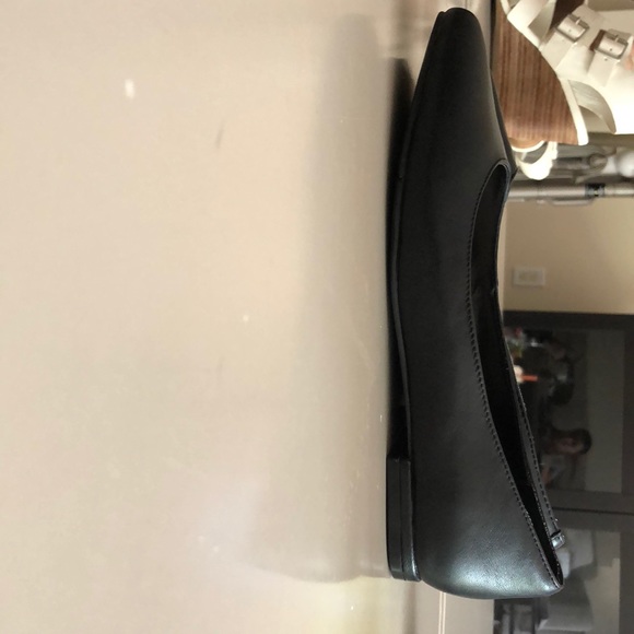 Black casual pointy flats - Picture 4 of 4